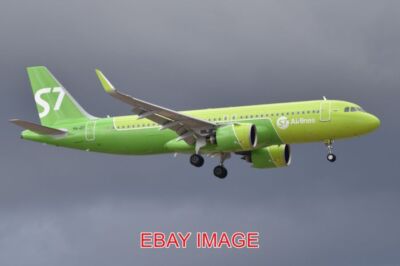 PHOTO  AEROPLANE AIRBUS A320-271N 'VQ-BRI' S7 AIRLINES C/N 8451 BUILT 2018 ARRIV