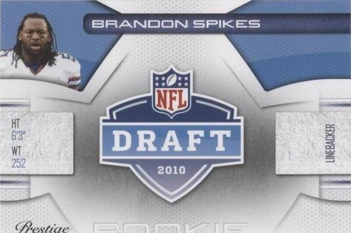 2010 Playoff Prestige Brandon Spikes #27