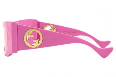 Pre-owned Gucci Gg1412s-003-62 Pink Pink Pink