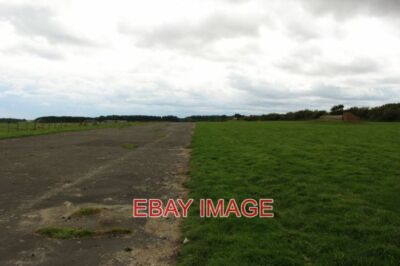 PHOTO  ROAD AT BRUNTON AIRFIELD A WIDE CONCRETE ROAD CONNECTING THE ENDS OF TWO