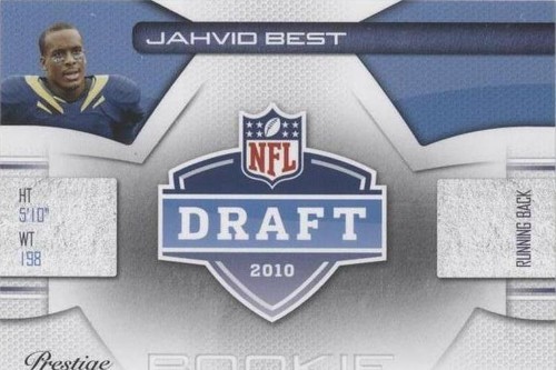 2010 Playoff Prestige Jahvid Best #22