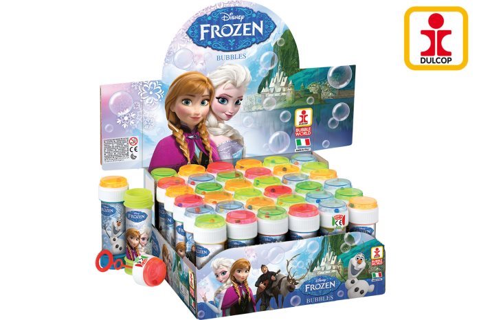 Bolle Di Sapone Frozen Confezione 36 Pz Flacone 60 Ml Gadget Party dfh