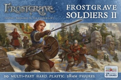 Frostgrave Soldiers II Women Warriors 20 пластиковых 28мм миниатюр FGVP05