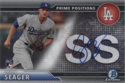 2016 Bowman Chrome - Corey Seager #PPA-CS