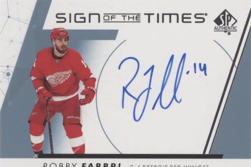 2022-23 SP Authentic - Robby Fabbri #SOTT-RF