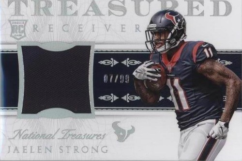 2015 Panini National Treasures Jaelen Strong #TWR-JS