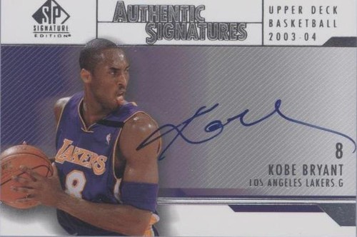 2003-04 SP Signature Edition - Kobe Bryant #AS-KB