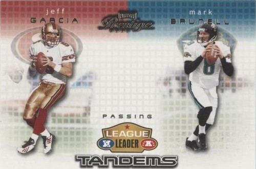 2002 Playoff Prestige Jeff Garcia Mark Brunell #LL6