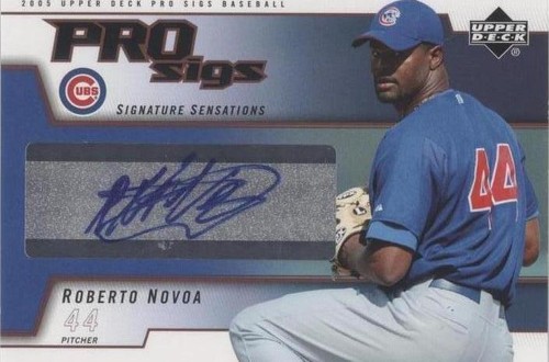 2005 Upper Deck Pro Sigs - Roberto Novoa #SS-RN