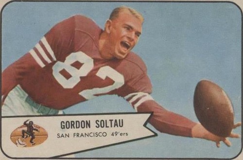 1954 Bowman Gordie Soltau #101