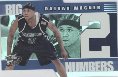 2002 Press Pass - Dajuan Wagner #BN 22