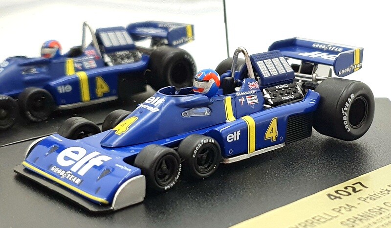 Quartzo 1/43 Scale - 4027 Tyrrell P34 Depailler Spanish GP