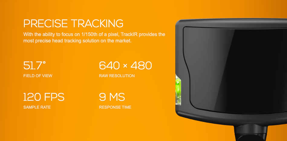 Natural Point TrackIr 5 Optical Head Tracking System Bundle +Track Clip Pro NEW!