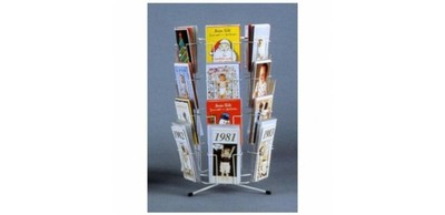 Espositore Biglietti Di Auguri In Legno 4 Ripiani - Per Cartoline, Adesivi, Regali - Foto 11