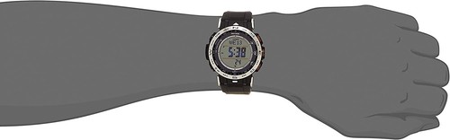 Pre-owned Casio Pro Trek Prw-35-1ajf Climber Digital Watch Men Solar Atomic Triple Sensor