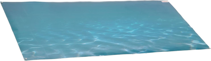 Fish Tank Background Sticker, Self Adhesive 3D Aquarium Poster Fade Resistant fo