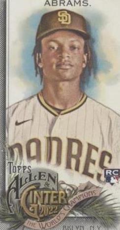 2022 Topps Allen & Ginter - C.J. Abrams #218