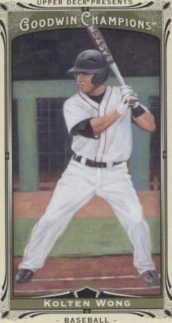 2013 Upper Deck Goodwin Champions - Kolten Wong #224