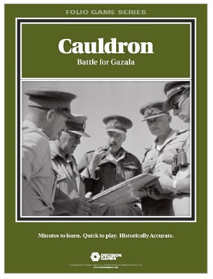 Серия фолиантов Decision Games Cauldron Battle for Gazala DCG 1609