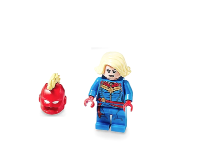 Lego Captain Marvel 76152 Bright Light Yellow Hair Super Heroes