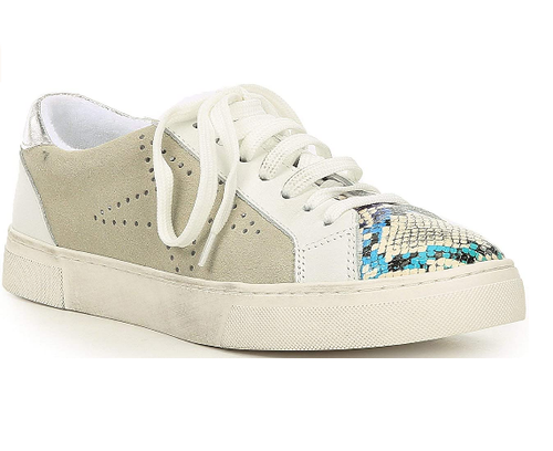 

Женские низкие модные кроссовки Steve Madden Rezume, цвет Rainbow Snake Multi