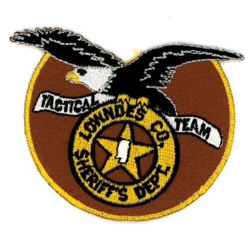 MISSISSIPPI MS LOWNDES COUNTY SHERIFF TACTICAL TEAM NICE PATCH POLICE