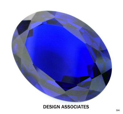 MAN MADE ROYAL BLUE SPINEL 7X5 MM OVAL CUT OUTSTANDING COLOR AAA