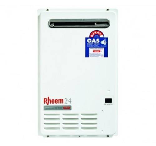 rheem continuous gas hot water