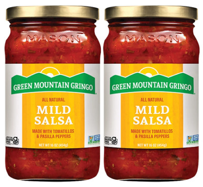 Green Mountain Gringo All Natural Mild Salsa 2 Pack