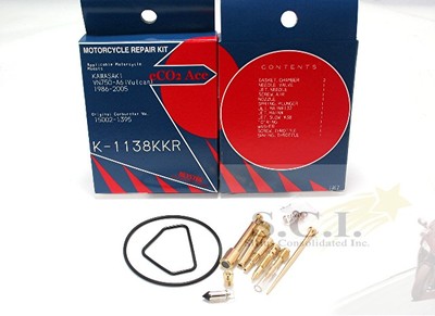 KAWASAKI VN750 VULCAN KEYSTER CARBURETOR CARB REPAIR REBUILD KITS 1986 - 2005 