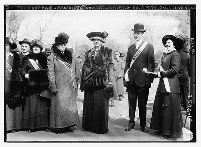 Mary Blair,N. Albert Wood,Mrs. Richard Coke Burleson,O.J. Stevenson,Bain News