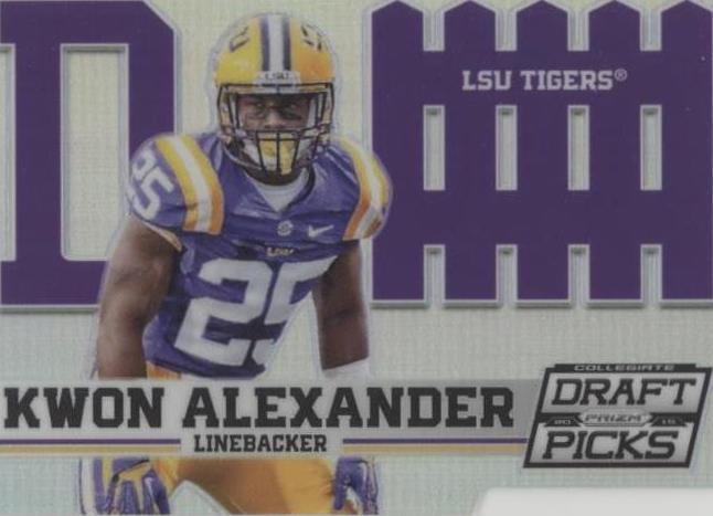 2015 Panini Prizm Collegiate Draft Picks Kwon Alexander #45