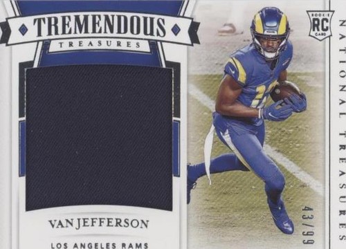 2020 Panini National Treasures Van Jefferson #TTR-VJ