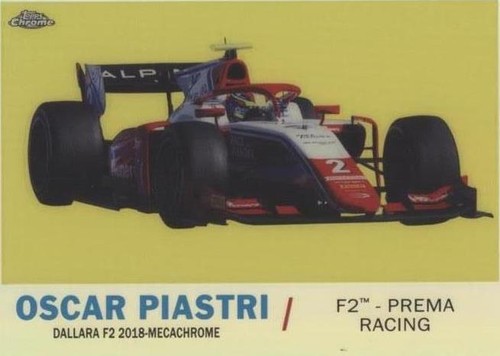2021 Topps Chrome Formula 1 - Oscar Piastri #T61-OP
