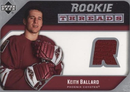 2005-06 Upper Deck - Keith Ballard #RT-KB