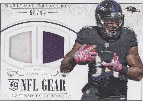 2014 Panini National Treasures Lorenzo Taliaferro #RGD-LT