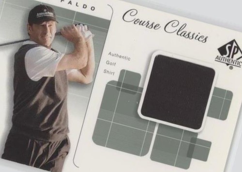 2002 SP Authentic - Nick Faldo #CC-NF