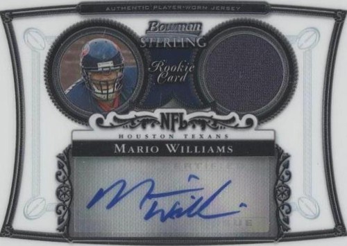 2006 Bowman Sterling Mario Williams #BS-MW