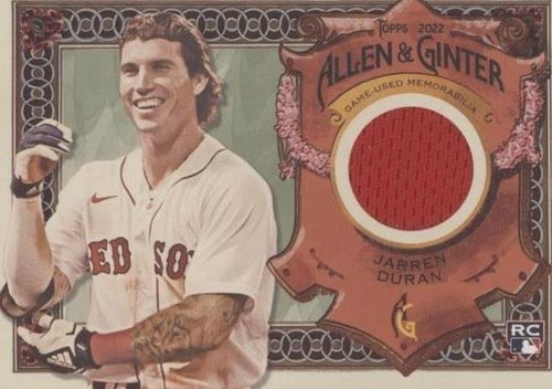 2022 Topps Allen & Ginter - Jarren Duran #AGRA-JD