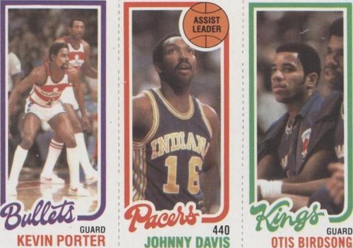 1980-81 Topps - Johnny Davis/Kevin Porter/Otis Birdsong #125-114-250