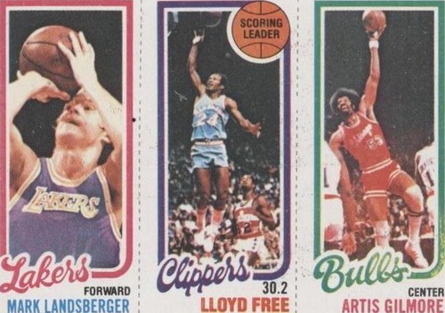 1980-81 Topps - World B. Free/Mark Landsberger/Artis Gilmore #44-214-140