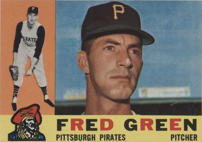 1960 Topps - #272 Fred Green (RC) for sale online | eBay