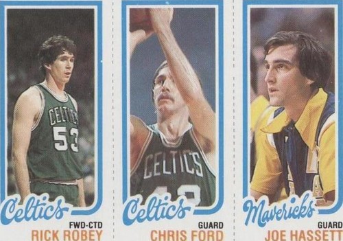 1980-81 Topps - Rick Robey/Joe Hassett/Chris Ford #66-37-40