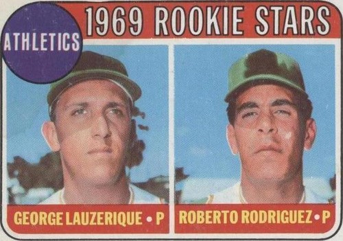 1969 Topps - George Lauzerique Roberto Rodriguez #358