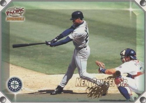 1998 Pacific Invincible - Ken Griffey Jr #91