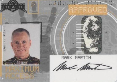 2007 Press Pass Stealth - Mark Martin #MA17