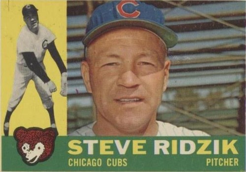 1960 Topps - Steve Ridzik #489