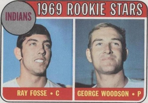 1969 Topps - George Woodson Ray Fosse #244