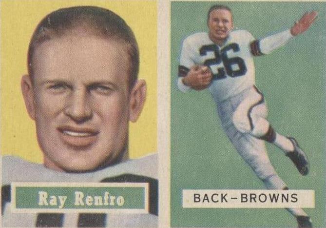 1957 Topps Ray Renfro #76