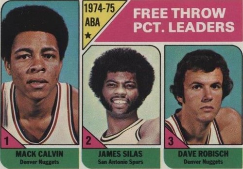 1975-76 Topps - Dave Robisch/James Silas/Mack Calvin #224